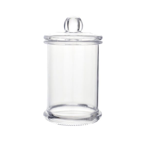 Clear Acrylic Apothecary Candy Jar, 4-Inch, 3-Count