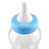 Jumbo Plastic Baby Milk Bottle Coin Bank, 15-Inch, Light Blue