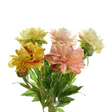 Artificial Peony Flower Spray, 28-Inch