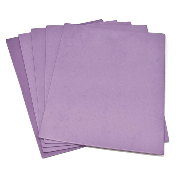 Plain EVA Foam Sheets, 9-Inch x 12-Inch, 5-Piece, Dark Violet