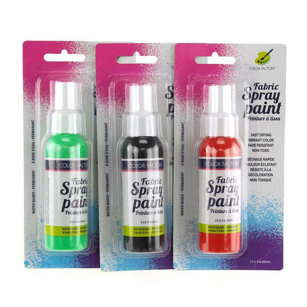 Fabric Color Spray Paint, 59mL, 5-Inch