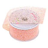 Glitter Web Mesh Ribbon, 2-Inch, 10 Yards
