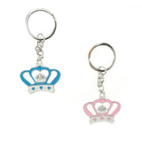 Royal Crown Baby Shower Key Chain Favor, 3-3/4-Inch, 12-Count