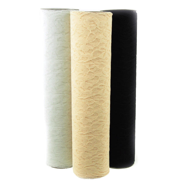 Floral Lace Roll, 14-inch, 10-yard