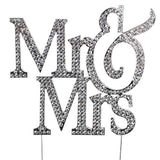 Sparkling Rhinestone Metal Crystal Cake Topper