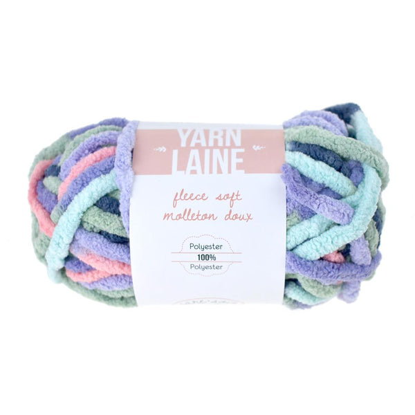 Fleece Soft Polyester Yarn Bundle, 21-Yard, Pastels