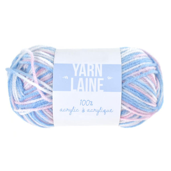 Multi-Dyed Acrylic Yarn Bundle, 115-Yard, Baby