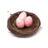 Artificial Decorative Loose Eggs, 1-1/2-Inch, 12-Count, Pink