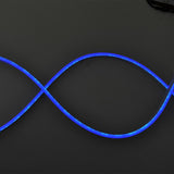 LED Flexible Silicon Neon Light, Blue, 1/2-Inch, 16-Feet