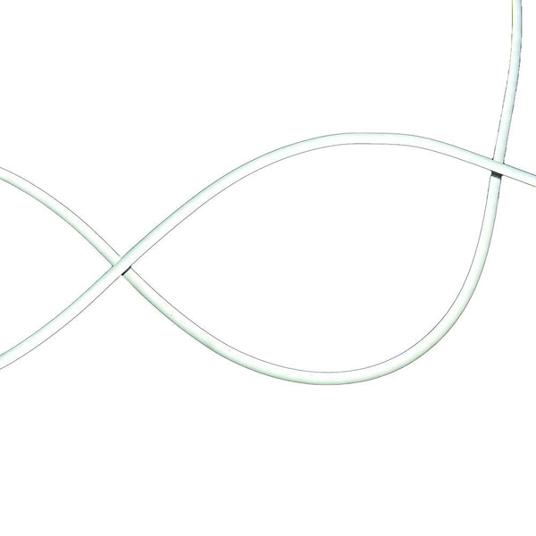 LED Flexible Silicon Neon Light, White, 1/2-Inch, 16-Feet