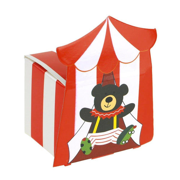 Circus Bear Baby Shower Favor Boxes, 2-Inch, 12-Piece