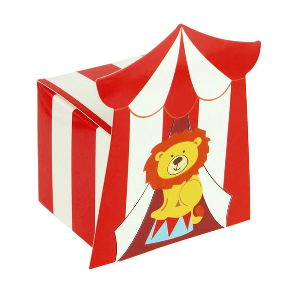 Circus Lion Baby Shower Favor Boxes, 2-Inch, 12-Piece