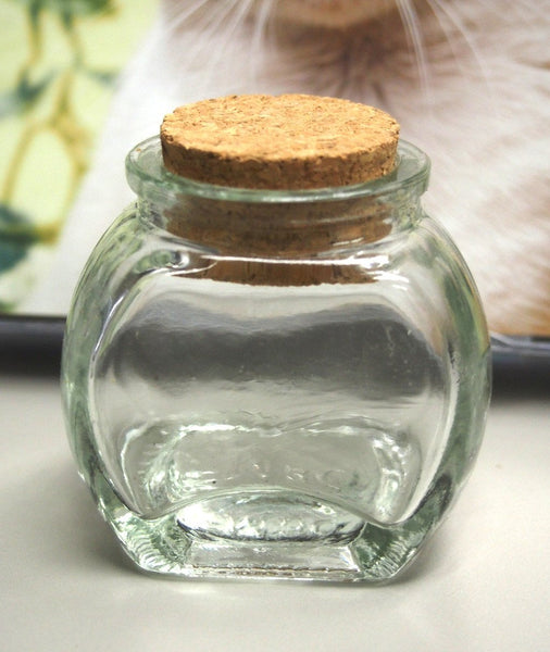 Mini Corked Jars Favor Bottle Keepsake Souvenir, Cookie