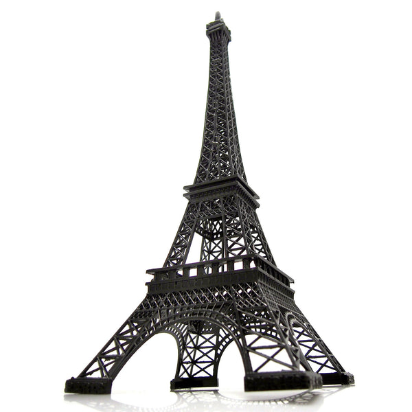 Tall Giant Paris France Eiffel Tower Stand Souvenir, 24-inch, Black