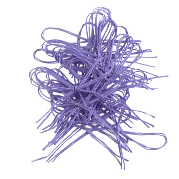 Ready To-Go Raffia Bows, 2-Inch, 24-Piece, Lavender