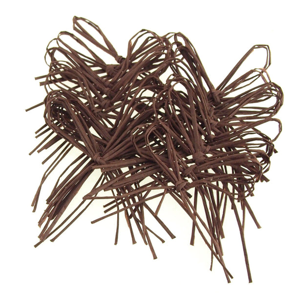 Ready To-Go Raffia Bows, 2-Inch, 24-Piece, Brown