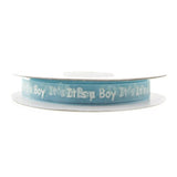 Its A Boy/Girl Organza Ribbon, 3/8-inch, 25-yard