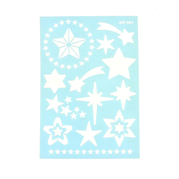 Stars Multi-Media Stencil, 11-Inch