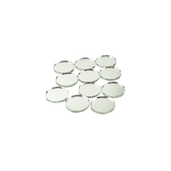 Round Craft Mirrors, 5/8-Inch, 24-Count