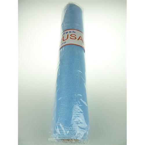 Floral Mesh Wrap  Roll, 21-Inch, 10 Yards, Light Blue