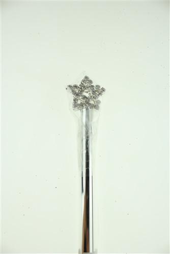 Crystal Rhinestone Scepters, 11-1/2-inch, Star, CLOSEOUT