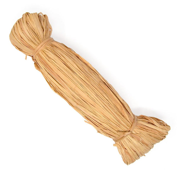 Small Raffia Grass Bundle, Peach, 50-Grams