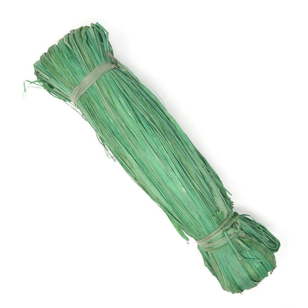 Small Raffia Grass Bundle, Jade, 50-Grams