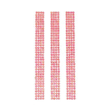 Rhinestone Gems Sticker Strips, 7-3/4-Inch, 3-Count