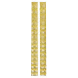 Rhinestone Dots Sticker Strips, 11-3/4-Inch, 2-Count