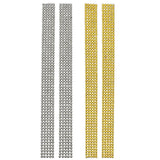 Rhinestone Dots Sticker Strips, 11-3/4-Inch, 2-Count