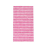 Rhinestone Gems Sticker Strips, 3/16-Inch, 22-Count