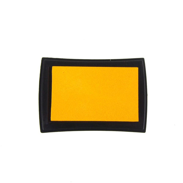 Stamp Ink Pad, 3-Inch, Golden Yellow