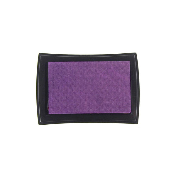 Stamp Ink Pad, 3-Inch, Aubergine