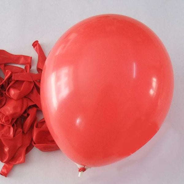 Latex Balloons Party Supplies, 12-Inch, 12-Piece, Red