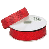 Glitter Ribbon Christmas Gift-wrapping, 7/8-Inch, 25 Yards