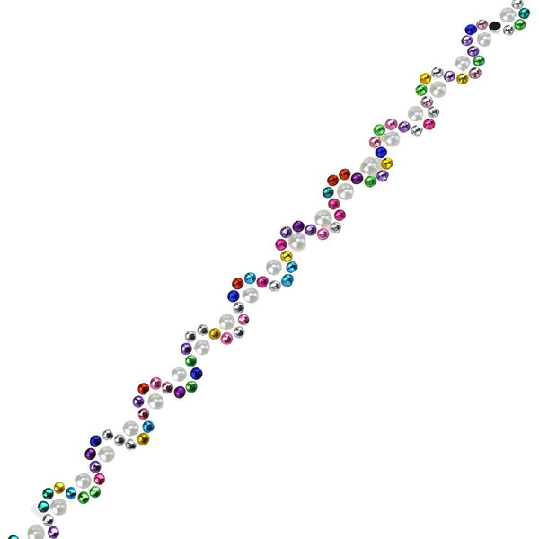 Bling Embellishment Craft Tape Roll, 19-1/2-Inch, Swirl