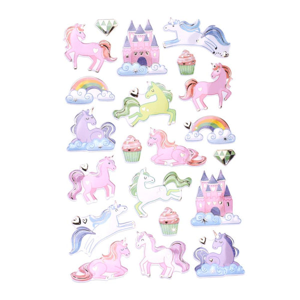 Legendary Unicorn Foil Fun Stickers, 21-Piece
