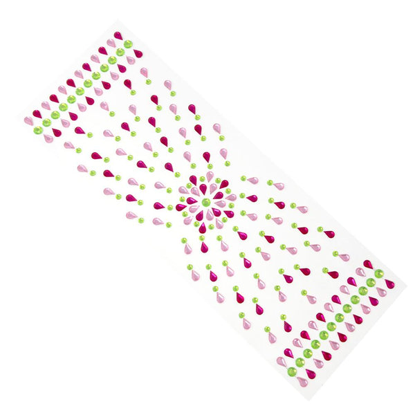 Starburst Gem Art Craft 3D Stickers, Precious, 115-Piece