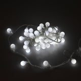Christmas String Fairy Light Bulbs, 50 LED, 16 Feet, White
