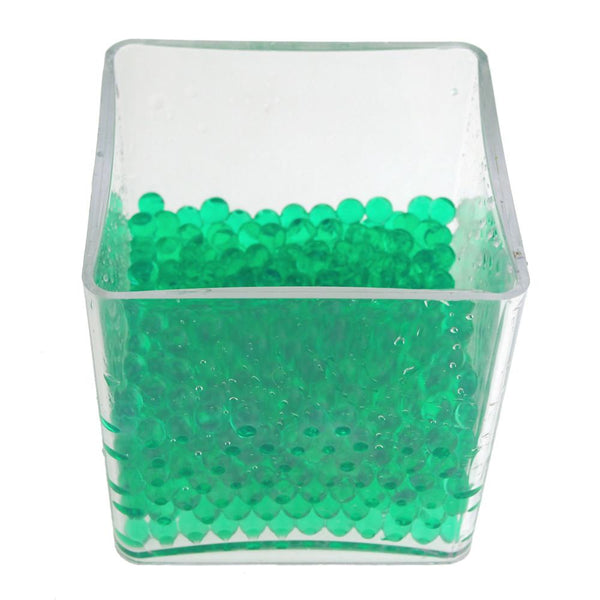 Water Beads Jelly Balls Vase Filler, 500-Gram BULK, Green