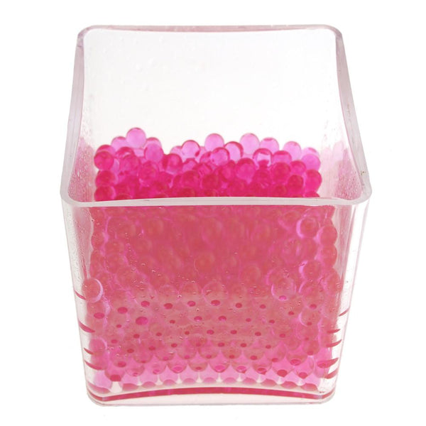 Water Beads Jelly Balls Vase Filler, 500-Gram BULK, Pink
