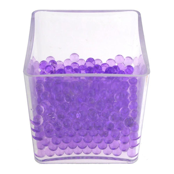 Water Beads Jelly Balls Vase Filler, 500-Gram BULK, Purple