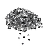 Circle-Shaped Acrylic Rhinestone Diamonds, 5mm