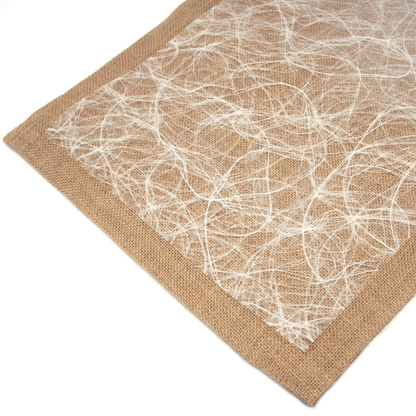 Soft Pliable Fiberweb Sisal Mesh Wrap, 20-Inch, 5-Yard, Ivory