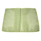 Faux Jute Rectangular Table Placemats, 19-Inch, 10-Count