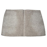 Faux Jute Rectangular Table Placemats, 19-Inch, 10-Count