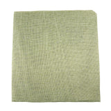 Faux Jute Square Table Topper with Picot Lace Edge, 56-Inch