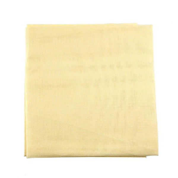 Faux Jute Square Table Overlay, Ivory, 56-Inch