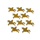 Unicorn Glitter Wood Favors, 2-1/4-Inch