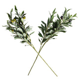 Artificial Olive Spray, 28-Inch